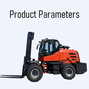 Montacargas Hidráulico Todoterreno Kaida CPCY40 de 4 Toneladas, Diésel, 4x4, Personalizable, Multifuncional, <span class=keywords><strong>Convertible</strong></span>, con Mástil de Tres Etapas y Neumáticos Sólidos - Product Image 2