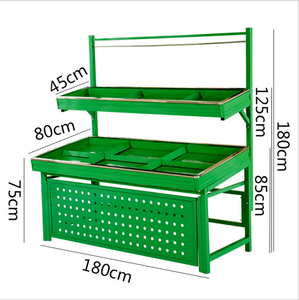 Fruit And Vegetables <span class=keywords><strong>Grocery</strong></span> Store Shelf Design, Store Shelf Shelves Retail Display - Product Image 3