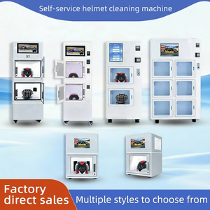 Machine de nettoyage de casques pour hôtels, stations de métro et centres commerciaux, acceptant les paiements par carte de crédit - Product Image 4