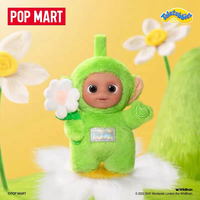 Figurines en peluche de la série « Say Hello » des Teletubbies, 100 % originales, officielles de Popmart, jouets de collection, boîte mystère, porte-clés, boîtes aveugles