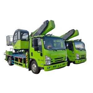 I-suzu 30m flèche télescopique <span class=keywords><strong>Diesel</strong></span> camion de travail aérien nouvel état transmission manuelle camion à godet télécommande homme chariot élévateur - Product Image 2