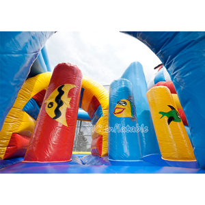 Structure gonflable avec toboggan, design tortue de mer, avec mur d'escalade, pour entreprise de location, personnalisable/OEM - Product Image 4