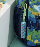 Porte-clés en PLA imprimé en 3D, porte-clés anti-stress pour le bout des doigts, porte-clés personnalisable avec lettres