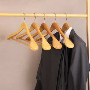 Perchas <span class=keywords><strong>de</strong></span> madera <span class=keywords><strong>de</strong></span> hombro ancho al por mayor, perchas resistentes para trajes <span class=keywords><strong>de</strong></span> adulto, perchas expositoras para tiendas <span class=keywords><strong>de</strong></span> r - Product Image 2
