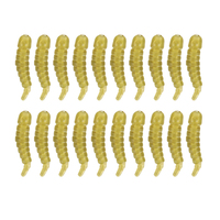 Manchons aligneurs de ligne en silicone en forme de ver de 16 mm Hirisi pour la pêche à la carpe européenne, protecteurs de ligne anti-emmêlement AG196