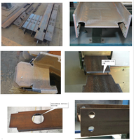 LANCNC-máquina de corte por plasma CNC de alta calidad, cortador de perfiles para H/U/L de acero/Sección de Robo/haz