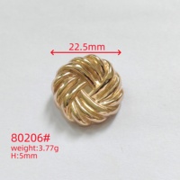 Boutons en alliage de zinc métallique personnalisables de haute qualité, élégants, classiques, accessoires de mode pour vêtements, écologiques, durables