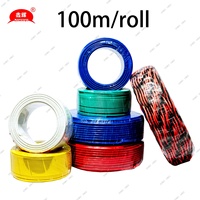 Câble en cuivre toronné de haute qualité H07V-U, isolation PVC, pour installations électriques aériennes et domestiques, 450/750V