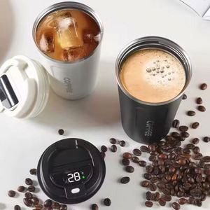 Custom Logo 380/510ml Led Smart Temperature Display Tumbler for Promo Business Gift Stainless Steel Travel Coffee <b>Cup</b> - Product Image 2