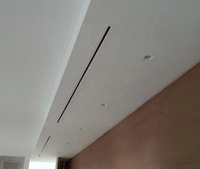 Diffuseur linéaire moderne à fente, grille d'aération linéaire encastrée pour plafond, pour climatiseur d'hôtel ou de bureau