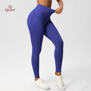 Leggings per ragazze da allenamento in Spandex attillati all'ingrosso - Product Image 6