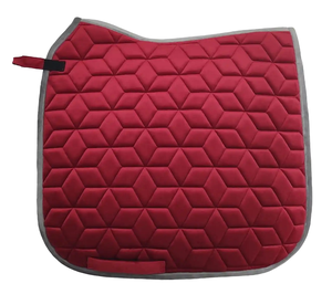 Almohadilla de Silla de Montar para Caballo de Doma Clásica Premium Personalizada, la Más Vendida, Acolchada, Mezcla de Lana, Transpirable, Cómoda, para Caballos de Cuello Alto, Multiusos - Product Image 1