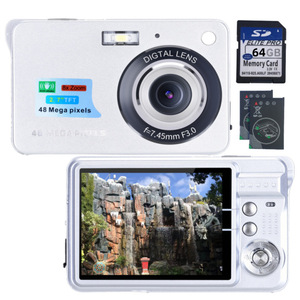 กล้องดิจิตอล 48MP หน้าจอ TFT 2.7 นิ้ว ซูม 8 เท่า เลนส์ F3.0 สำหรับใช้ในบ้านและนักเรียน - Product Image 4