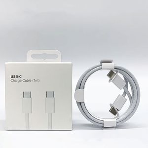 สายชาร์จเร็ว PD 60W 3A USB Type-C to C  ถ่ายโอนข้อมูลความเร็วสูง สายไนลอน สำหรับโทรศัพท์มือถือ iPhone 15 16 ซีรีส์ - Product Image 2