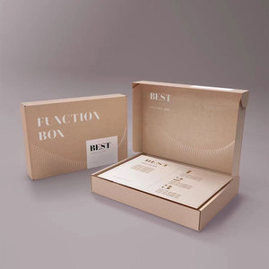 Sofort Lieferbar Beschädigte Papier-Tutorial-Box Kosmetik-Wellpappe-Verpackung Recycelbare Versandbox Flugzeug-Versandkarton - Product Image 5