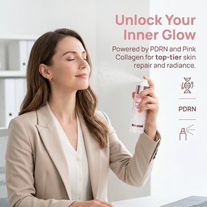 Sérum Brume Gel Éclat au Collagène Rose avec Niacinamide, Glutathion et Céramide 100 ml – Hydratant Illuminateur Visage - Product Image 3