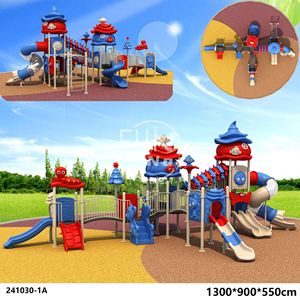 Wholesale Customized High Quality Plastic Amusement Park Game Park <strong>Small</strong> <strong>Slide</strong> Equipment Set Children Playground Outdoor - Product Image 4