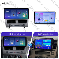 Autoradio Android AIJIA pour lecteur DVD, navigation multimédia, vidéo, navigation BT, GPS, DSP pour Nissan Tiida 2005-2011