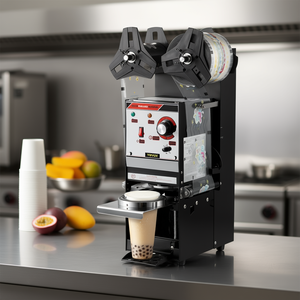 Máquina Selladora de Vasos de Boba Semiautomática Vevor 90/95mm, Sellado Térmico para Envasado de Bebidas, 220V Industrial - Product Image 2