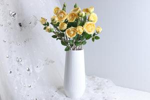 Hesper Chất Lượng Cao Lãng Mạn Mơ mộng Lụa Hoa Mẫu Đơn Hoa Nhân Tạo Hoa Mẫu Đơn Hoa Hoa Mẫu Đơn Bó Hoa Cho Kỷ Niệm - Product Image 5