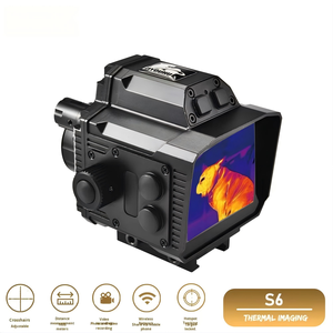 S6 Wärmebildkamera Entfernungsmesser HD Infrarot-Wärmebildgerät Mini Nachtsichtgerät Outdoor Vogeljagd Schleuder Zubehör Video Foto - Product Image 1