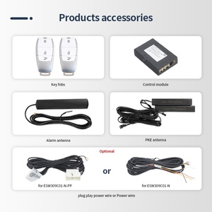 EASYGUARD Clé Intelligente PKE Entrée Sans Clé Passive Compatible avec Benz avec Bouton de Démarrage OEM d'Origine Ajout de 2 Télécommandes - Product Image 2