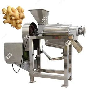 Máquina de processamento de suco de gengibre, máquina extratora de suco de gengibre, parafuso, extrator de suco, máquina