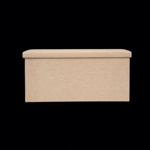 Modern Stool Living Room Furniture <b>Storage</b> Box Fabric Stainless Steel Bamboo Highest Quality Sample Available Stools Counter - Product Image 1