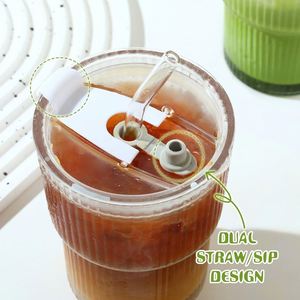 Venta al por Mayor STAR-HOME Vasos Transparentes de Vidrio de Borosilicato de Alta Calidad de 300/560 ml, Ecológicos, Resistentes al Calor, Estilo Europeo - Product Image 3