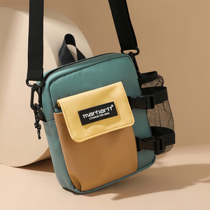 Borsa a Tracolla Casual da <span class=keywords><strong>Uomo</strong></span> alla Moda, Borsa a Spalla di Alta Qualità, Semplice Borsa Quadrata per Telefono in Nylon Impermeabile e Resistente - Product Image 3