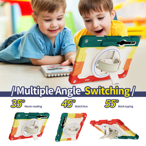 Offre Spéciale étui de protection solide pour tablette d'enfants pour <span class=keywords><strong>Samsung</strong></span> <span class=keywords><strong>Galaxy</strong></span> <span class=keywords><strong>Tab</strong></span> <span class=keywords><strong>S7</strong></span>/S8 + couverture personnalisée pour <span class=keywords><strong>Samsung</strong></span> - Product Image 4