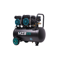 Mini compresseur MZB 1200wx2 50L Compresseur d'air silencieux Paintball sans huile