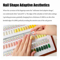 Nuancier carré professionnel amovible pour salon, en acrylique et cuir, pour vernis gel et faux ongles magnétiques