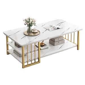 Armoire en marbre simple dans le salon moderne Table basse simple nordique Plaque de roche <span class=keywords><strong>Meuble</strong></span> <span class=keywords><strong>TV</strong></span> et table basse Combinaison - Product Image 1