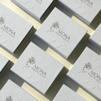Boîte à cartes magnétique personnalisée avec logo imprimé, boîte rigide pour bijoux, boîte cadeau pour bague, collier, boucles d'oreilles, accessoires, emballage