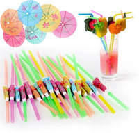 Décoration de fête, nouveauté, jetable, décoration de boisson amusante, chapeau en paille de papier irisé, décoration de paille de papier en nid d'abeille pour le corps