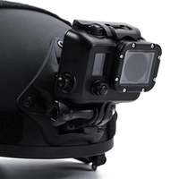 Bracket Depan untuk Helm Taktis MICH 90 Derajat, Dapat Disesuaikan, Lepas Cepat, Aksesori NVG untuk Kamera Aksi, Bahan Nylon