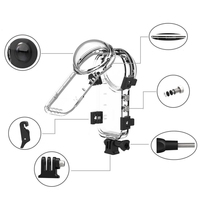 Carcasa Protectora de Buceo Subacuática de Alta Calidad para Insta360 X5, Resistente al Agua a 60m/197ft, Accesorio para Cámara de Acción Insta360 X5