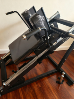 Équipement de Fitness de musculation de gymnastique commerciale Reloaded Linear Super Hack Squat et Leg Press Machine