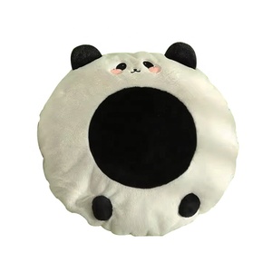 Coussin confortable de lit pour animaux de compagnie de forme ronde de panda pour des chatons et des chats pour dormir - Product Image 6
