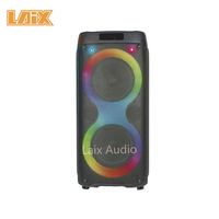 2023 OEM ODM Portable haut-parleur de fête double 8 pouces système de haut-parleurs DJ actifs 1000W son fort pour Bluetooth Caixa De Som