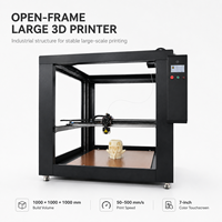Printer 3D FDM Profesional 1000x1000x1000mm dengan Layar Sentuh 7-Inci dan Fitur Mati Otomatis untuk Penggunaan Komersial