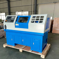 Tour CNC miniature CK210 d'occasion, micro-tour de précision pour l'enseignement, la recherche et le travail de petites pièces métalliques