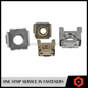 Écrous de <span class=keywords><strong>cage</strong></span> de montage en rack Écrous de château à verrouillage carré Support de montage Clip de <span class=keywords><strong>cage</strong></span> de château Écrou à souder pour meubles - Product Image 6