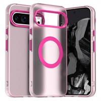 Coque Magnétique Transparente Anti-Chute pour Google Pixel 8A/8 Pro/9 Pro/9A/9 Pro XL avec Protection de Téléphone et Vente au Détail (Ins Retail)
