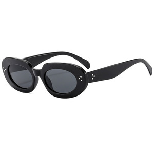 Lunettes de soleil ovales à monture complète UV400, mode décontractée, unisexe, protection solaire pour adultes - Product Image 3