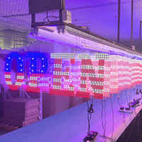 Enseigne LED « OPEN » 14'' x 40'' Hidly, enseigne LED « OPEN » pour entreprise, affichage LED 12V
