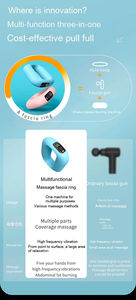 2025 nuevos productos masajeador de adelgazamiento de cuerpo completo inalámbrico anillo de masaje de cinturón vibrador - Product Image 4