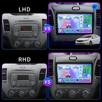 2 Din écran tactile DVD Player Stereo Multimedia Autoradio 9 pouces Android Car Radio pour Kia Cerato K3 2013 2014 2015 RHD LHD