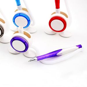 Hot Sale Custom Logo Desk Stand General Hotel Office With Security Chain Adhesive Base Ballpoint <b>Pen</b> for Promotional Gift - Product Image 5